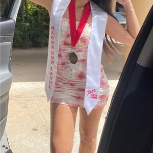 Floral Bodycon Roses Dress